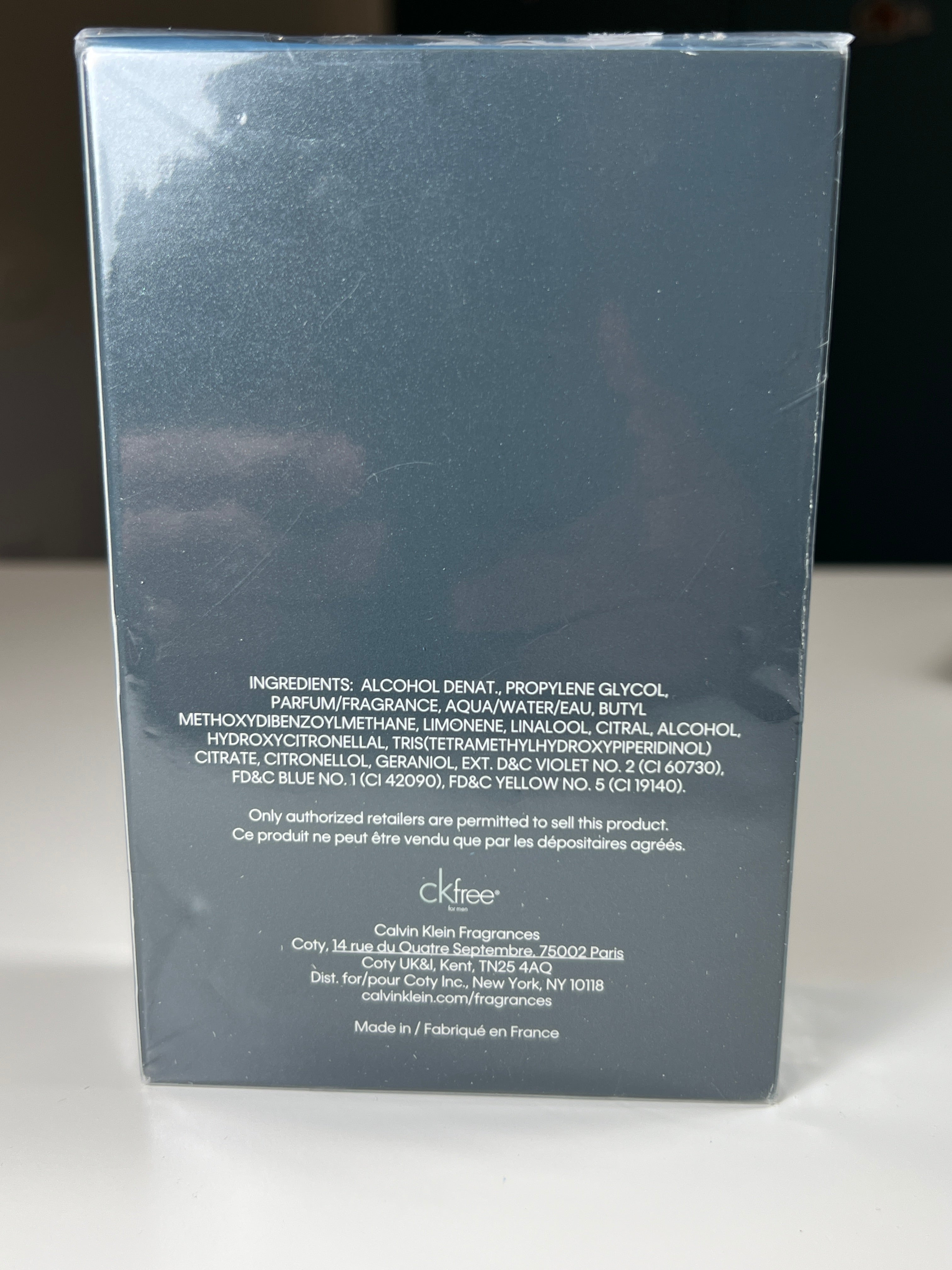 Fragrance Calvin Klein for men
