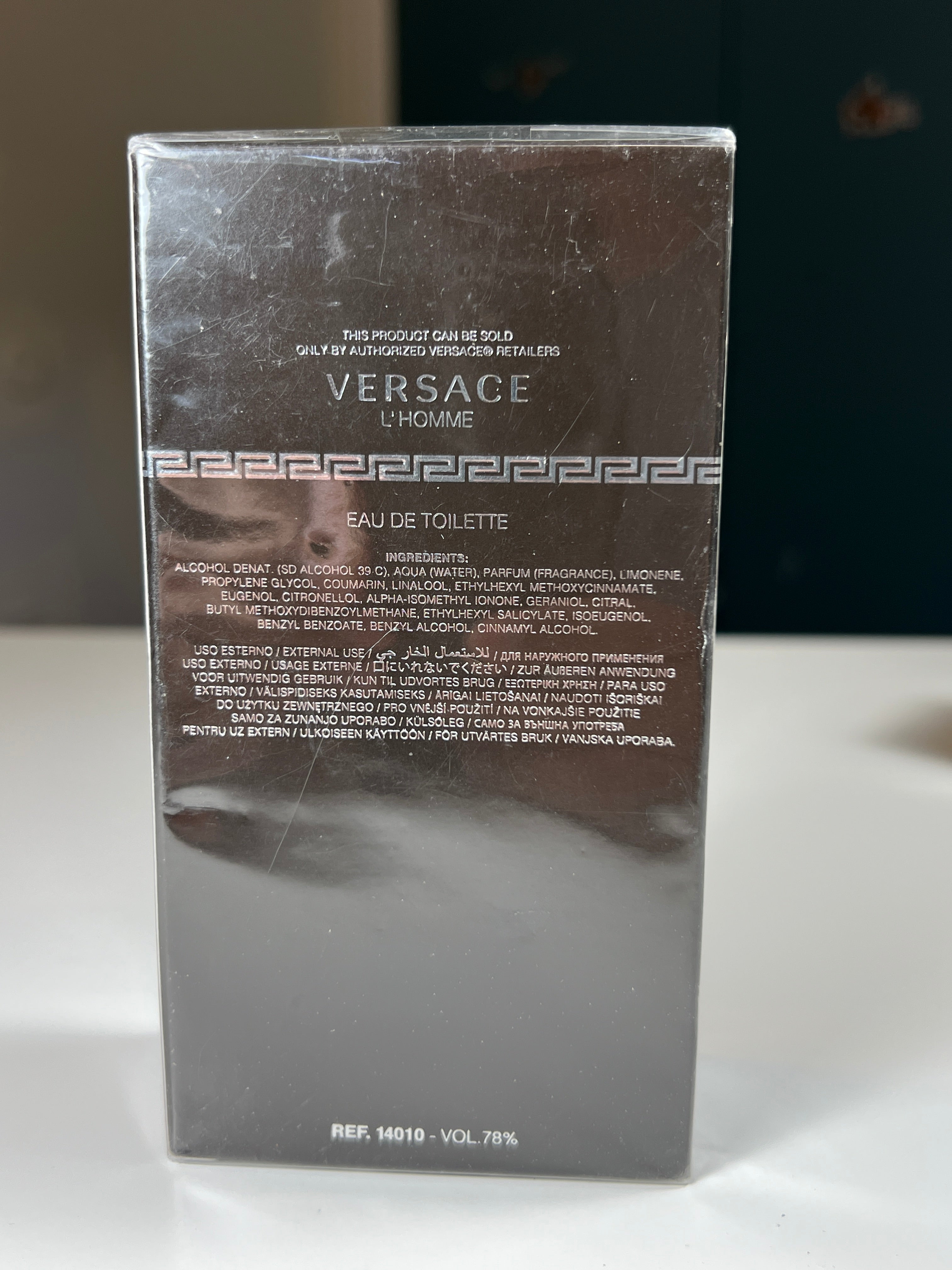 Fragrance Versace L’homme