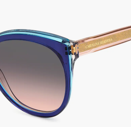 Women’s 57mm Gradient Round Cat Eye Sunglasses Carolina Herrera