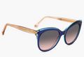 Women’s 57mm Gradient Round Cat Eye Sunglasses Carolina Herrera