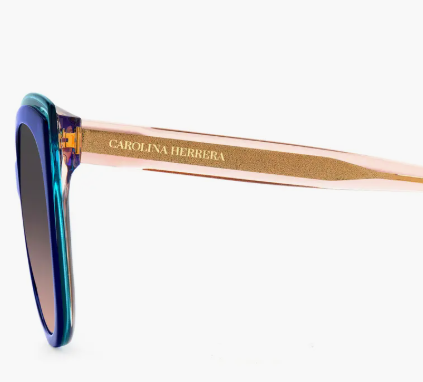Women’s 57mm Gradient Round Cat Eye Sunglasses Carolina Herrera