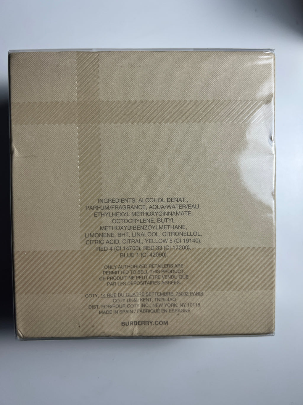 Burberry for women (Eau de Parfum) 100ml