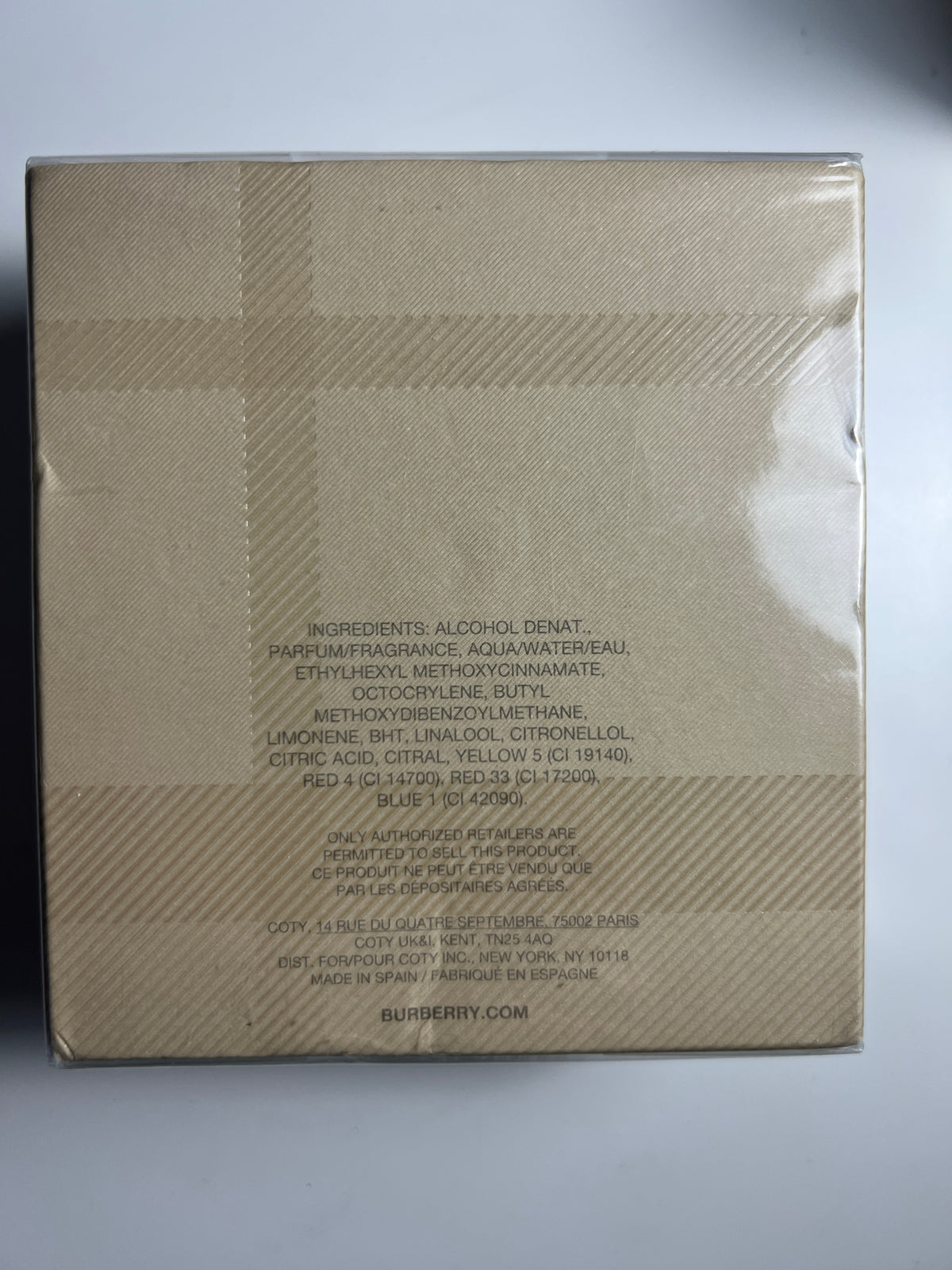 Burberry for women (Eau de Parfum) 100ml