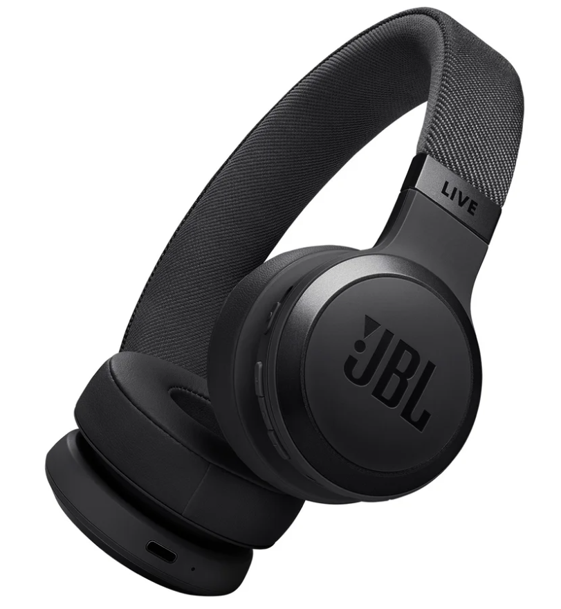 JBL Live 675NC Wireless True Adaptive Noise-cancelling On-Ear Headphones