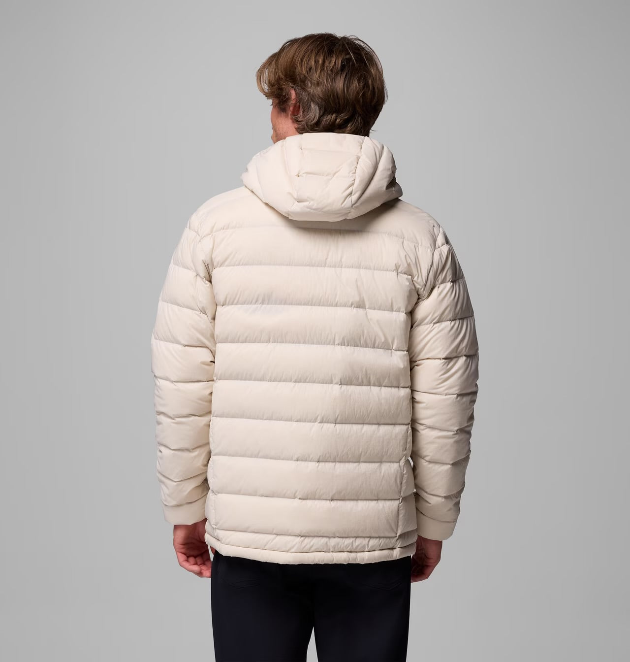 Men's Drift Pea Stretch Down Hooded Jacket