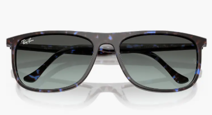 Men’s Polarized Gradient Rectangular Sunglasses Ray-Ban