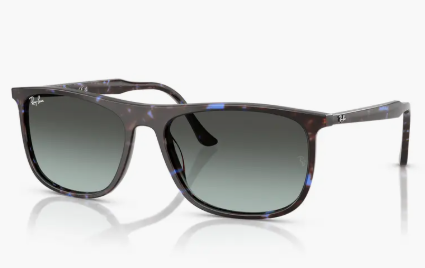 Men’s Polarized Gradient Rectangular Sunglasses Ray-Ban